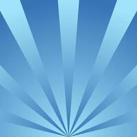 Blue navy gradient burst background with radial light rays vector
