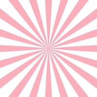 Pink radial burst shape vector