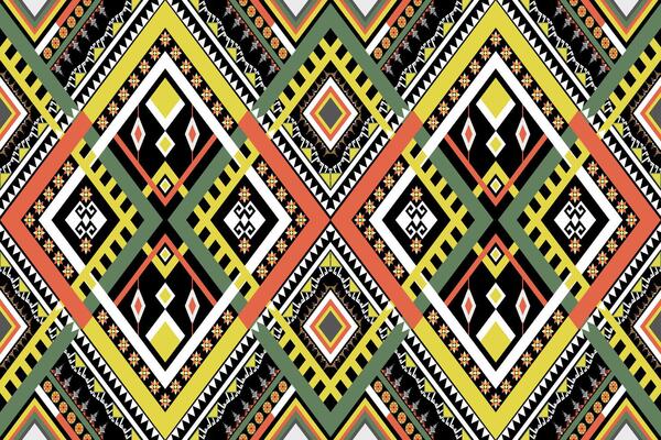 Ethnic pattern seamless. Aztec fabric home decoration traditional embroidery for cloth, textile
