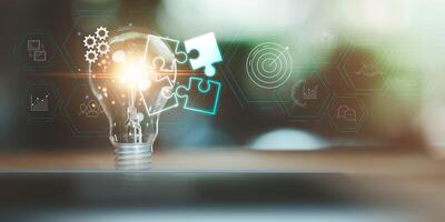solution concept and demonstrating leadership strategies,Creativity that will lead the business in right direction,with innovation and brain power from brainstorming ,Planning and finding ways to grow photo