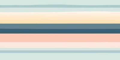 Stunning Pastel Horizontal Stripes Abstract Background for Design vector