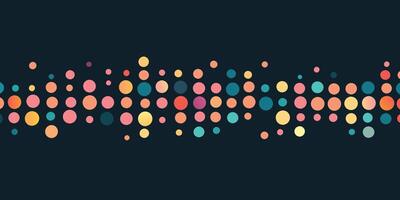 Abstract Colorful Pixel Wave Vibrant Design Element for Backgrounds Websites vector