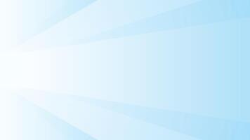 Light blue abstract banner background with blue and white gradient colors, triangle geometric shapes, and copy space vector