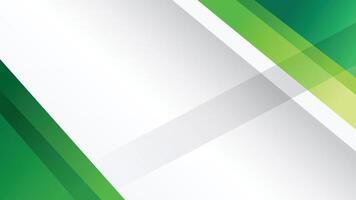 Green white abstract banner background with dark and light green gradient, multiply layer, and copy space vector