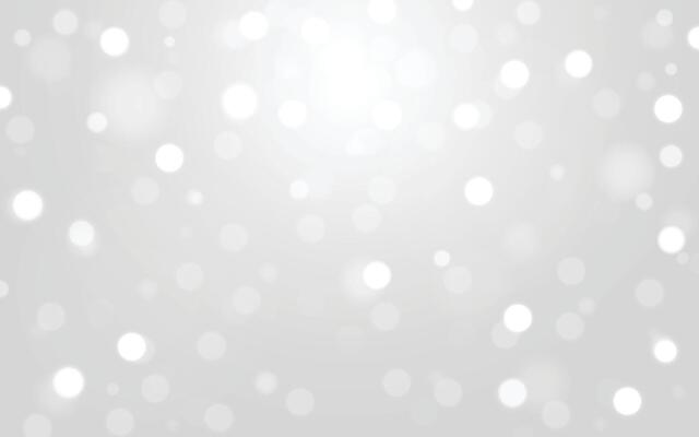 White Bokeh Light on Soft Gray Background Elegant minimal glowing dots for wedding and clean design themes, Background decoration