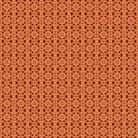 A pattern of orange and black squares on a background vector