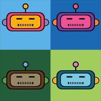 simpel Robot character vector