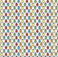 Cute Christmas lights seamless pattern, light bulbs on a string for Xmas , graphic line ink illustration. Design for fashion , fabric, textile, wallpaper , wrapping and all prints vector
