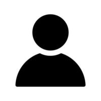 Avatar default user profile icon. Gender neutral silhouette, simple flat profile picture symbol, user account dp sign best for social media, icons, web and app design, illustration. vector