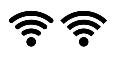 Wifi icon, free wifi sign isolated icon, mobile phone wi-fi network set, black wi-fi network linear icon, clipart wifi illustration symbol, wi-fi, wireless internet signal flat app icon vector