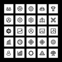 A set of icons that include various types of business vector