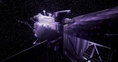 CGI Exploration of distant stars through advanced space technology video