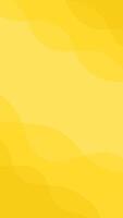 Yellow vertical wave background with gradient and wave lines. background vector