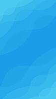 Blue vertical wave background with gradient and wave lines. background vector