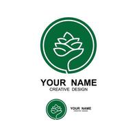 set of simple Pine cone icon logo design vector