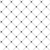 Black and White dotted Pattern vector