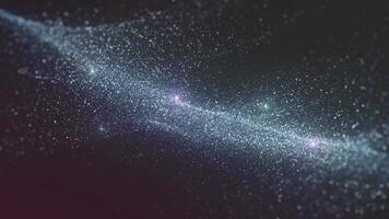 Space Background With Particles Looping video