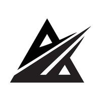 Modern Abstract Geometric Triangle Logo vector