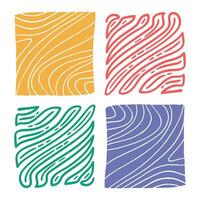 Colorful Abstract Pattern Background Pack vector