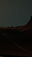 CGI abandoned road at the Atlantic Coast of Scotland video