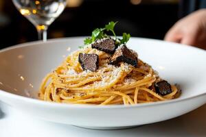 Gourmet Pasta with Truffle photo