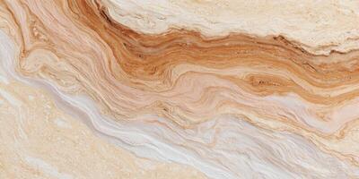 Abstract Marble Texture With Swirling Earthy Tones. Natural Stone Pattern For Interior Design And Decoration photo