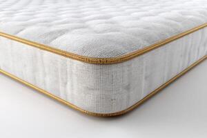 Luxury Mattress Experience Unparalleled Comfort and Support. Indulge in the ultimate sleep sanctuary with this exquisitely crafted photo