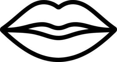 a black and white image of a woman's lips vector