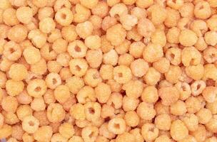 Golden raspberries are densely laid out on surface, creating bright and textured background, demonstrating unique color and delicate structure of juicy berries, the concept of a bountiful harvest, photo