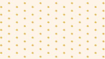 Yellow star pattern tiny playful background for cheerful classroom themes. vector