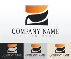 A logo idea that can be easily customized for different brand identities. vector