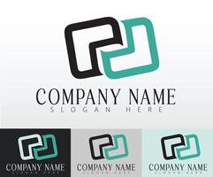 A visually appealing design concept to represent your business brand. vector