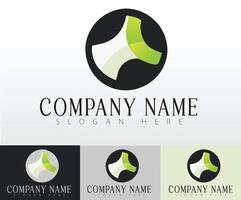 A versatile logo design perfect for multiple branding applications. vector