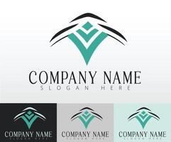 A customizable logo design tailored for diverse branding requirements. vector
