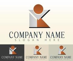 Balanced, modern, and brand-ready design. vector