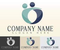 Clean, modern design with emphasis on brand unity. vector