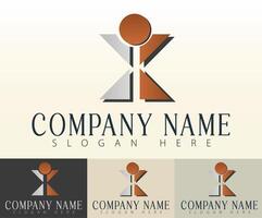 An abstract yet clear symbol of business unity. vector