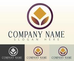 A visual symbol inspired by unity in corporate environments. vector