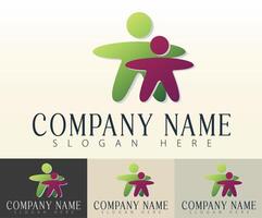 A unity emblem for business use. vector