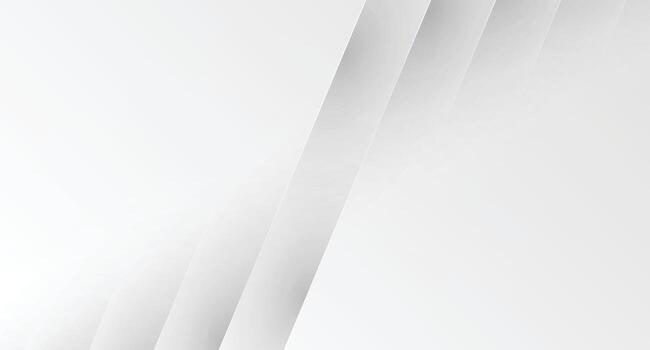 Abstract White Gradient Background with Diagonal Lines and Subtle Shadows. vector