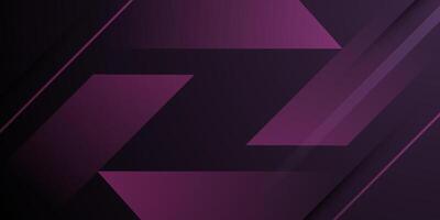 Abstract overlap papercut dark purple gradient background. Trendy overlap pointed shapes pattern design. vector