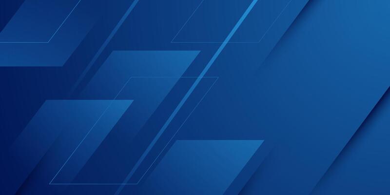 Abstract overlap square shapes pattern background. Simple futuristic blue color background element.