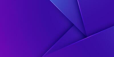 Abstract purple overlap triangle background. Simple papercut triangle pattern background design. vector