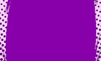 Stylish abstract background with purple brush stroke and polka dot effect vector