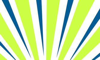 Abstract background featuring blue and lime green radial sunburst pattern with high contrast vector