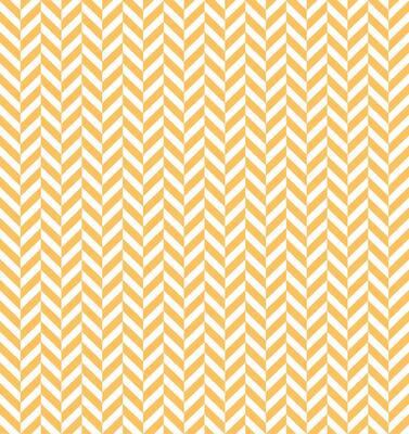 A yellow and white chevron pattern