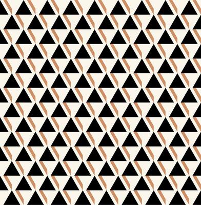 A black and white pattern with triangles