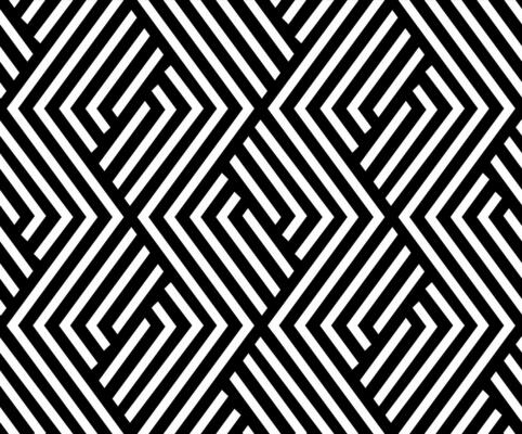 A black and white pattern with diagonal lines