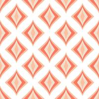 An orange and white geometric pattern vector