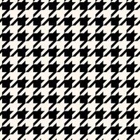 A black and white houndstooth pattern vector